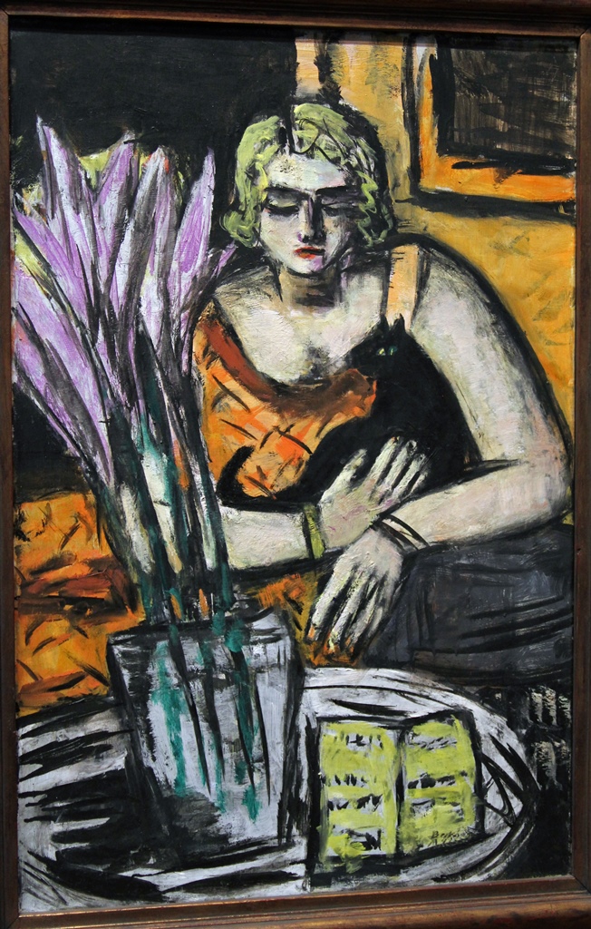 Woman with Cat, Max Beckmann (1942)
